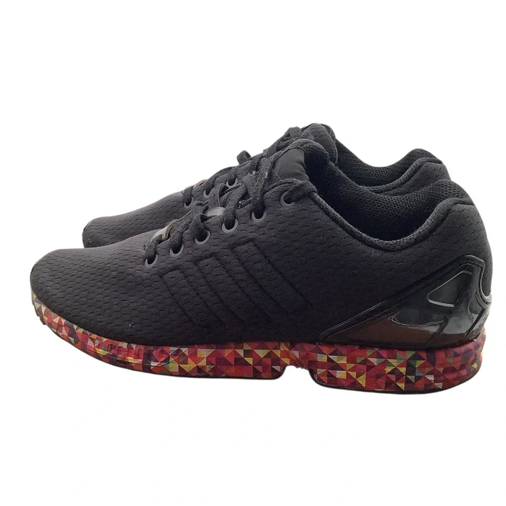 Adidas Torsion Black‎ Sneakers with Patterned Sole size 8